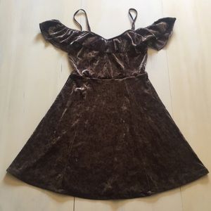 Velvet dress